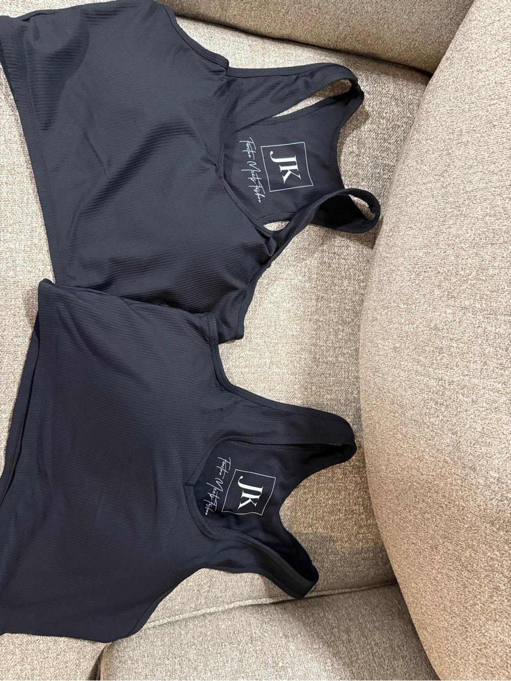 JadyK Black Seamless Sports Bras